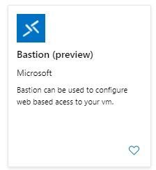 Azure Bastion - Access your Azure virtual servers without a public open RDP port