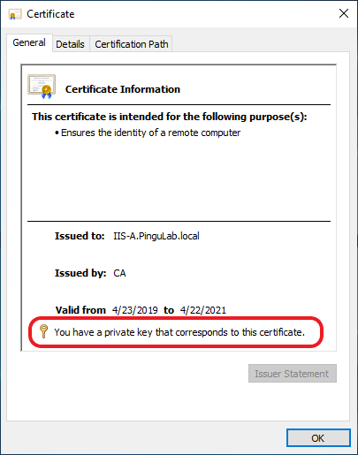 Certificate - private key.png