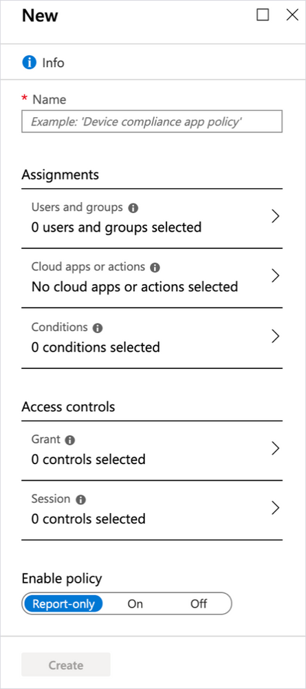 Introducing Report-only mode for Conditional Access