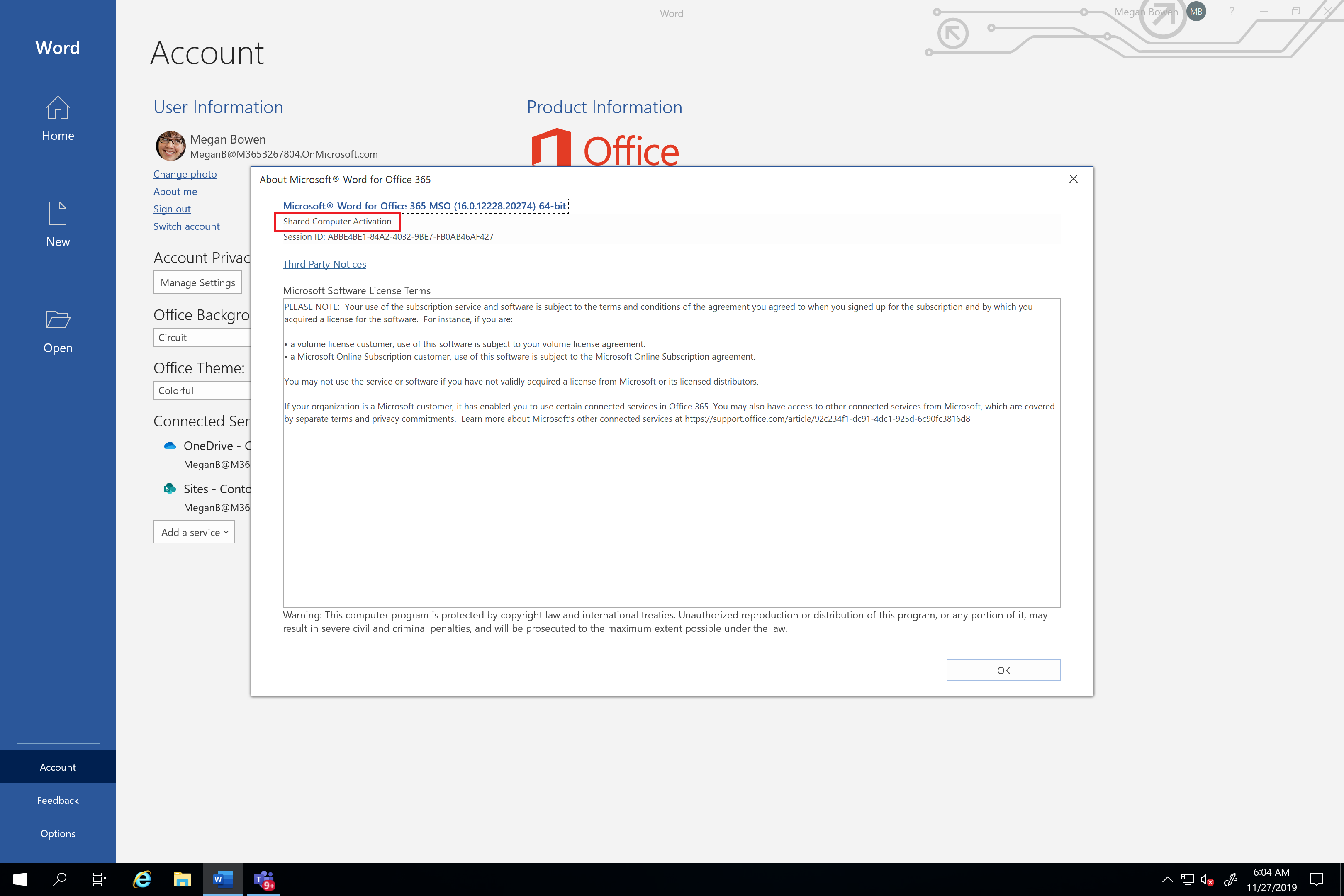 Shared Computer Activation For Office In Microsoft 365 Business