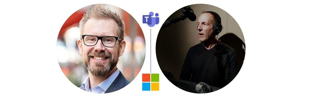 Left to right [The Intrazone guests]: Wictor Wilén (Global innovation lead & Microsoft MVP at Avanade) and Bill Bliss (Platform architect, Microsoft Teams – Microsoft).