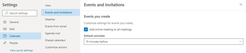 Image 12 Easily add online meeting to any event or adjust settings so they’re added by default.png