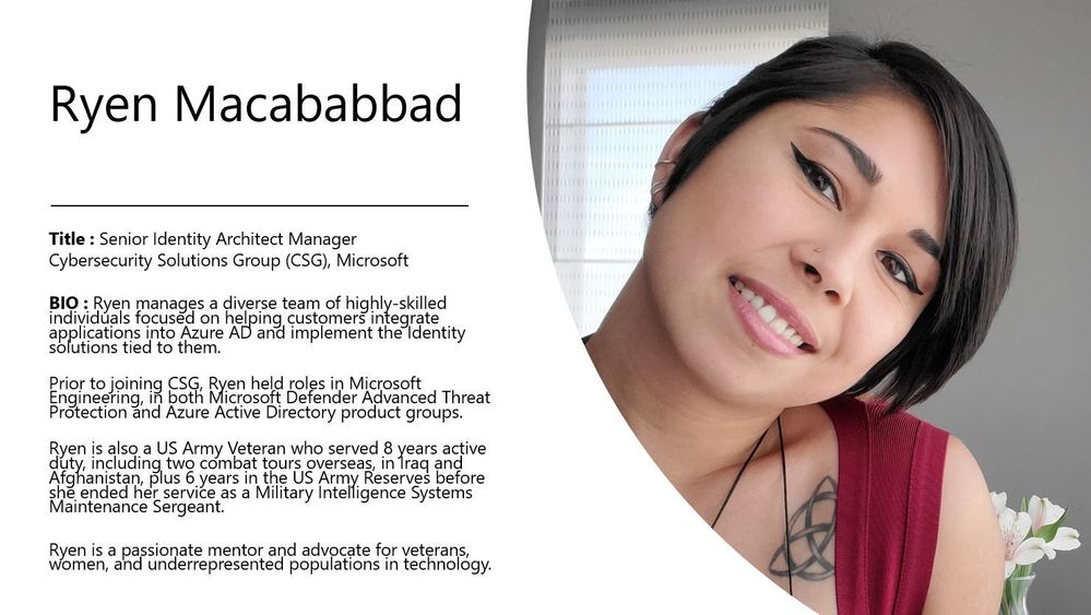 Meet Ryen Macababbad who leads the new Women in Cybersecurity network group!