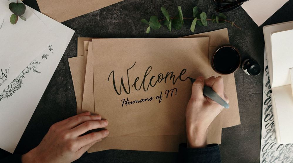 Welcome new Humans of IT Community members!