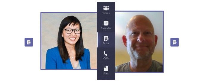 Intrazone guests – left-to-right, Shin-Yi Lim (senior product marketing manager) and Howard Crow (partner group product manager) – both focused on Planner & Tasks in Teams.