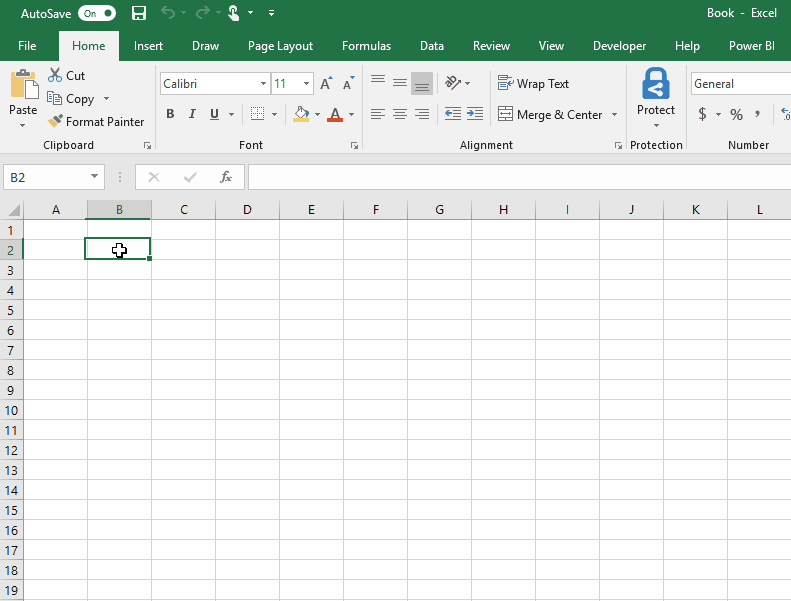Selecteer meerdere cellen of bereiken in Excel