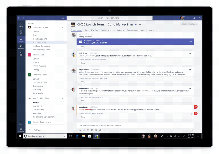 Search for experts in your organization with Who in Microsoft Teams