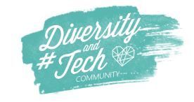 Diversity and Tech Community Logo turquoise.JPG