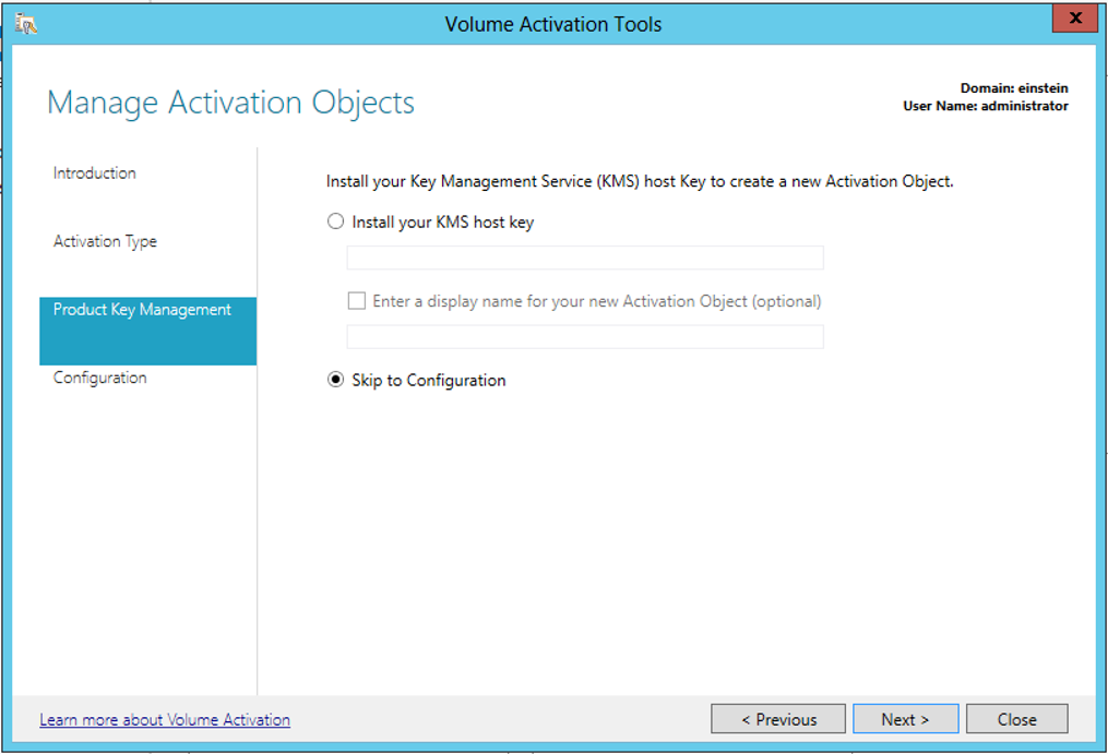 Active Directory Based Activation Vs Key Management Services