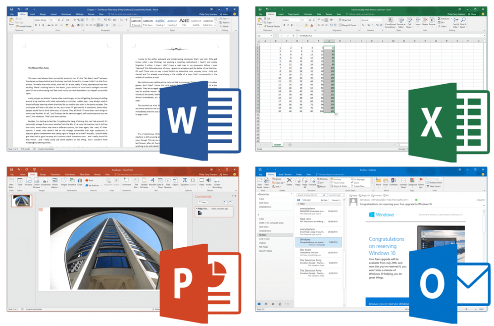 Microsoft Office 2019 Now Available Comparing 2019 2016